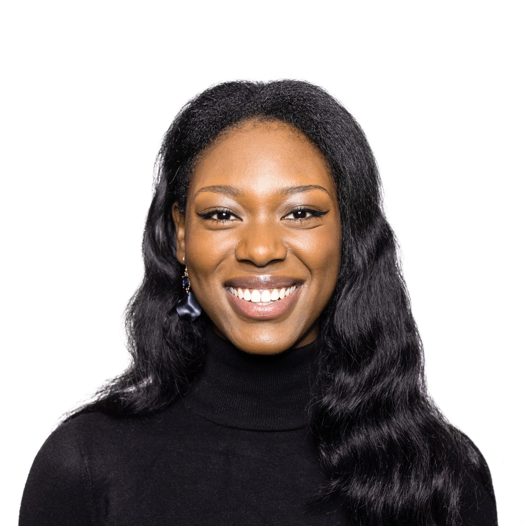Smiling woman portrait